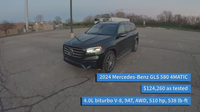 Обзор Mercedes-Benz GLS580 4MATIC Мерседес Бенз смотреть онлайн