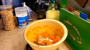 Кекс Морковно Яблочный.Постный