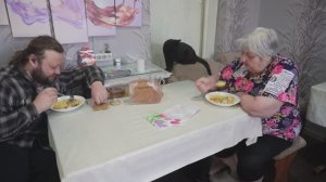 Кушаем вместе с мамой вкусный плов ПОДВАЛ ИЛЬИЧА