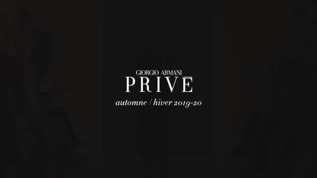 Показ коллекции Giorgio Armani Privé осень-зима 2019-2020