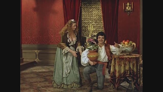 Какое общество кругом я вижу! Фрагменты из фильма "Труффальдино из Бергамо". 1976 г.