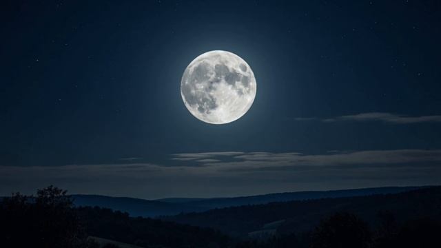 В ночи когда взошла луна