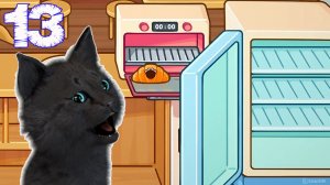 ПРОДАЛ ВСЕ КРУАССАНЫ В КАФЕ ТОЛЬКО ДЛЯ КОТОВ #13 🐱 СУПЕР КОТ  Cats & Cups