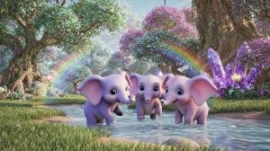 Волшебный лес , зверята  в лесу