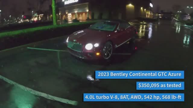 Обзор Bentley Continental GTC Azure Бентли смотреть онлайн