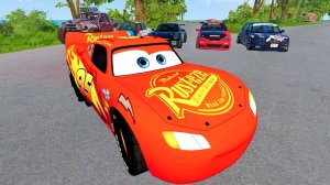 Маквин: гонка на грани — сальто, столкновения, триумф