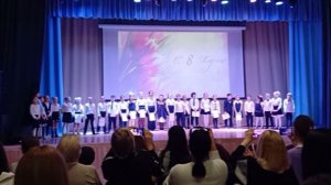 Одинцово Флагман : Концерт к 8 марта в школе 2026.