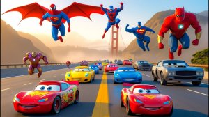 الرجل العنكبوت انقاذ باتمان Spider-Man Rescue batman vs iron man vs venom funny Game GTA 5 superhero