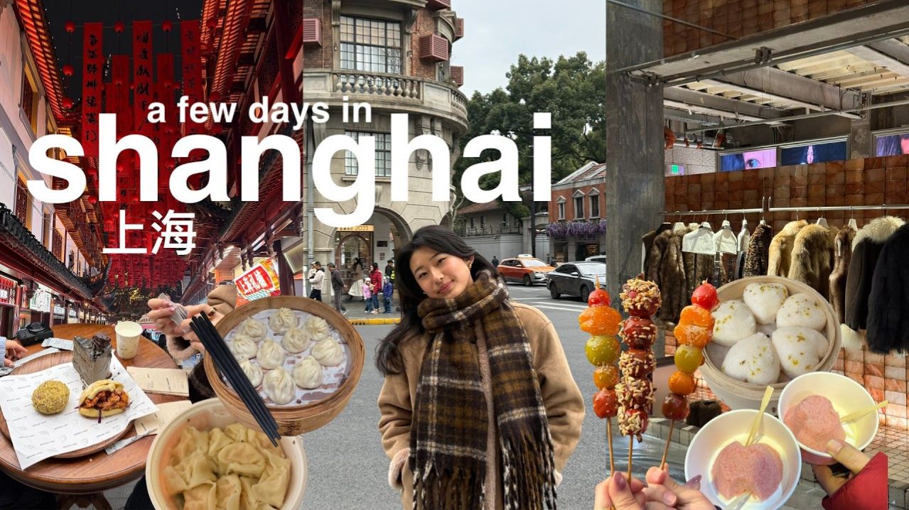 SHANGHAI VLOG eating so good, trying out viral spots, exploring the city, lots of shopping
