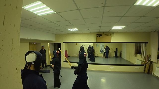 Кендо тренировка №3. 03.03.2026