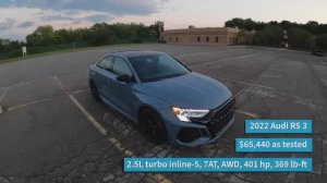 Обзор Audi RS 3 Ауди РС