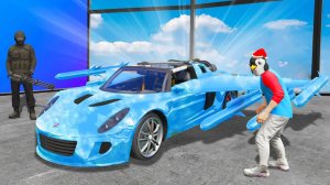 Угнал алмазную тачку с ускорителем в ГТА 5 Онлайн ! - Реальная жизнь в GTA 5 Online