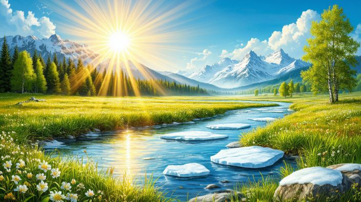 Из вагантов. Весенняя  песня (средневековая музыка)