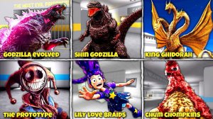 ГОДЗИЛЛА против ПОППИ ВРЕМЯ ИГРЫ 5 6 Что, если я стану КОРОЛЕМ ГИДОРОЙ ШИМО КОНГОМ