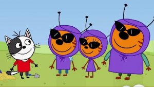 Три кота Мультфильм | Мультики три кота | Развивающие игры три кота видеоигра