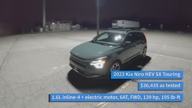 Обзор Kia Niro Hybrid SX Touring Киа Ниро