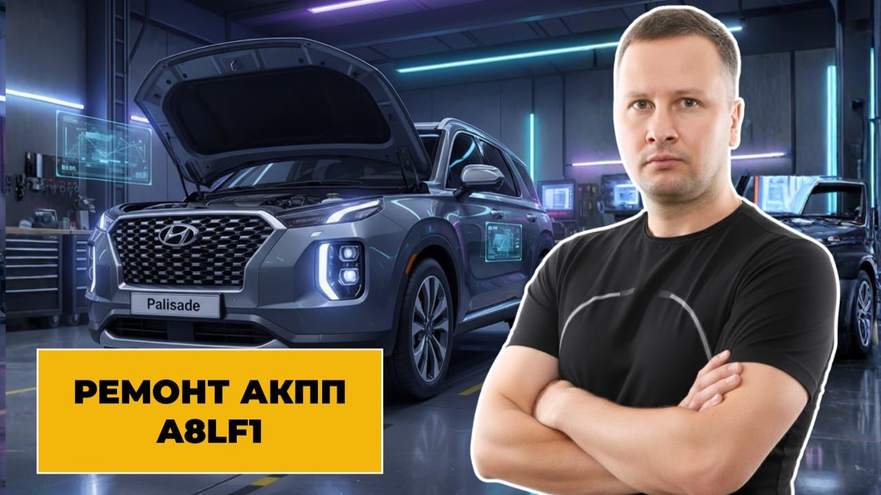 Ремонт акпп Hyundai Palisade. Ремонт акпп A8LF1