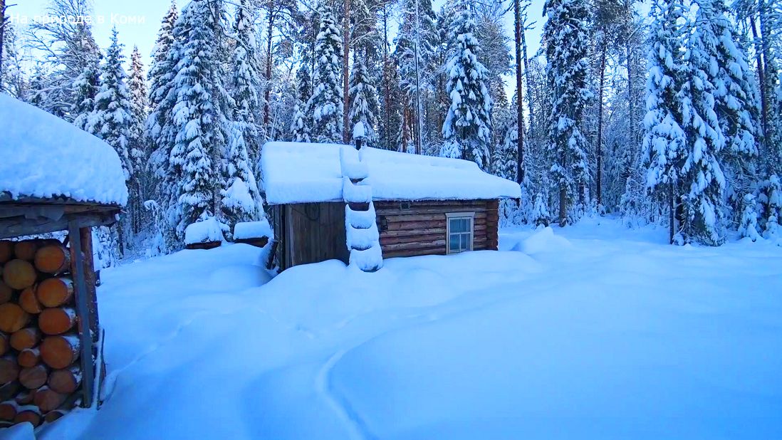 ЗДРАВСТВУЙ ИЗБУШКА. БЫТОВЫЕ ДЕЛА ДО ТЕМНА. ПРИГОТОВИЛ УЖИН 3 серия