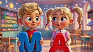 ПЕРВОЕ СЛОВО! 🌸 Учимся читать слово МАМА. Урок 2: Буква М | Tommy & Friends