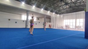 ТР 3 спортивный разряд, Юрчак - Верешкина - Ковальчук, КРОО ФСА, Темповое упражнение