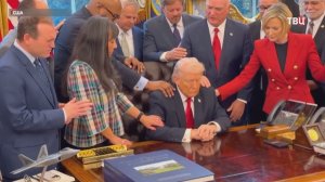 В Белом доме помолились за Трампа