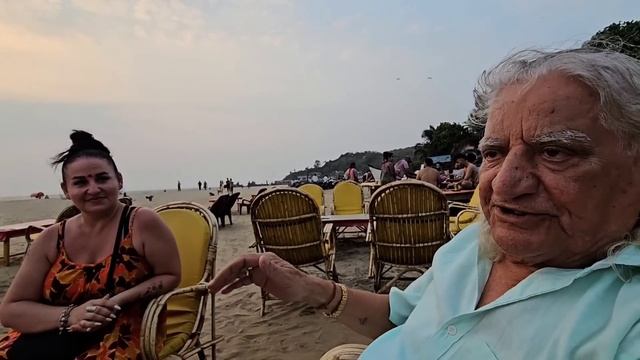 Irina hindi life/Зрители из Вологды. Закат в Арамболе. Гоа. Индия.