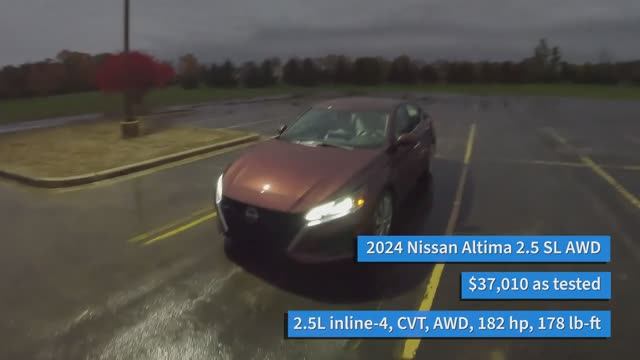 Обзор Nissan Altima 2.5 SL AWD Нисан Алтима смотреть онлайн