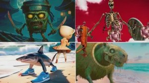 ЗОМБИ-БАТТЛ: СМЕШНЫЕ МУЛЬТИКИ 🧟♂️ КТО ПОБЕДИТ В ТАНЦЕ? 🕺🔥