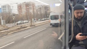 поездка на автобусе ЛиАЗ 6213 борт 191142, по маршруту 687