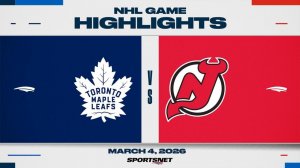 05.03.2026 | ОБЗОР МАТЧА | Нью-Джерси Дэвилз - Торонто Мэйпл Лифс | Highlights