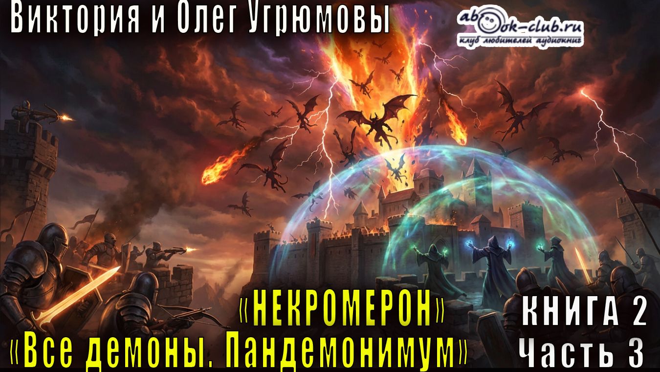 Виктория и Олег Угрюмовы "Некромерон" книга 1 "Все демоны. Пандемониум" часть 3