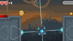 почти всё прохождение мрачной фабрики в red ball 4