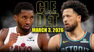 04.03.2026 | ОБЗОР МАТЧА | Кливленд Кавальерс - Детройт Пистонс | Highlights