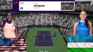 (4) 🇺🇸Коко Гауфф - (Q) 🇺🇿Камилла Рахимова