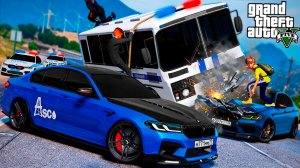 ВИТЯ ОПЕР СПАС СЕРЕГУ ОТ ТЮРЬМЫ! ПОДРЕЗАЛ АВТОЗАК И ПОХИТИЛ ЕГО! СУЕТА ОТ ДПС! ШКОЛЬНЫЕ БУДНИ ГТА 5