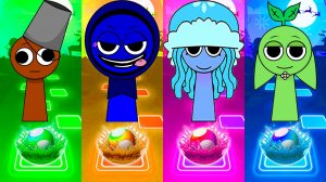 Coffin Dance Спрунки 214 уровень - Мультики про Спрунке | МУЛЬТФИЛЬМЫ SPRUNKI в Tiles Hop