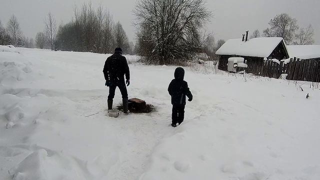 Зимние выходные.