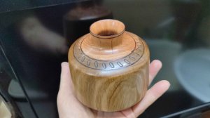 Бракованная эвкалиптовая чурка и что из неё получилось.