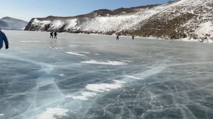 ⛸ На коньках по озеру Байкал