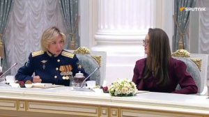 «Военный связист» Ирина Годунова на встрече с президентом назвала «Телеграм» вражеским видом связи