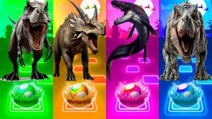 Coffin Dance Динозавры 357 уровень - Мультики про Динозавров | МУЛЬТФИЛЬМЫ ДИНОЗАВРЫ в Tiles Hop