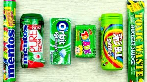 Конфеты, Mentos, леденцы, баблгамы на видео для удовольствия