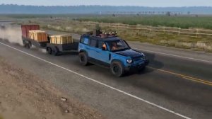 Мультики для детей. Забавные машины BeamNG