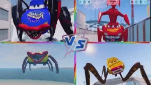 МУЛЬТИКИ: ПАУЧЬИ МАШИНЫ устроили ГОНОЧНО‑ПАУЧИЙ БАТТЛ — кто быстрее БЫСТРЫЙ ПАУК или КРАСНЫЙ ГОНЩИК?