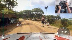 Mitsubishi Lancer Evo X на гравии 🔥 Dirt Rally 2.0 на Logitech G29 🏁