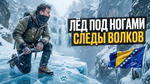 Экстремальный поход в Боснии: лед под ногами и следы волков