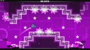 Прохожу с 10 по 13 уровень со всеми монетами в игре geometry dash.