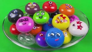 Мультик для детей и малышей . Яркий мультик про шарики и пластилин .