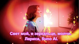 Свет мой в зеркальце, молчи. Лариса, Suno AI.