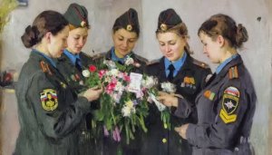 Женщины в погонах.